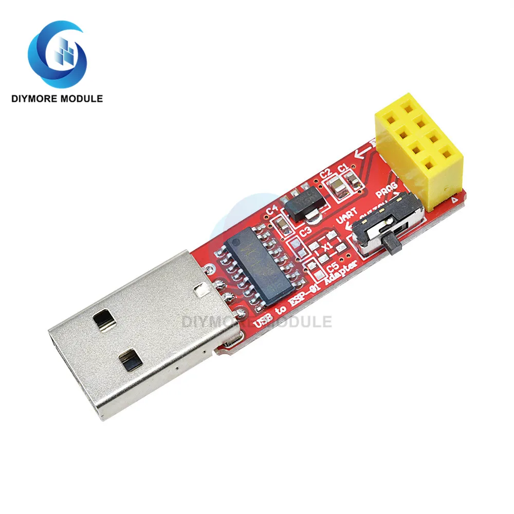 CH340 USB к ESP8266 ESP 01 01S адаптер 4 5 V Wifi конвертеру программист модуль для Arduino умный дом