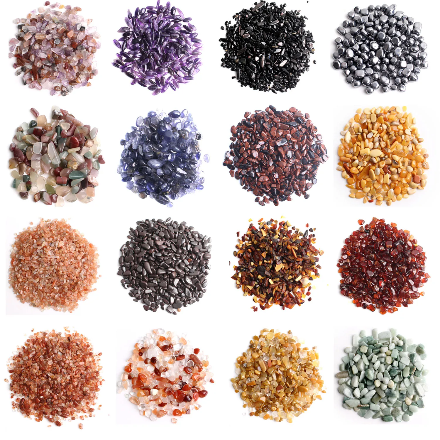 

Красочный мини натуральный полированный кристалл кварца камень Макадам гравий драгоценный камень DIY домашний Аквариум Украшение для аквар...