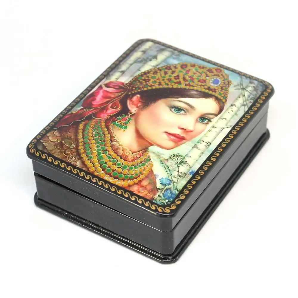 Шкатулка &quotДевушка в кокошнике&quot Декупаж #21 | Дом и сад