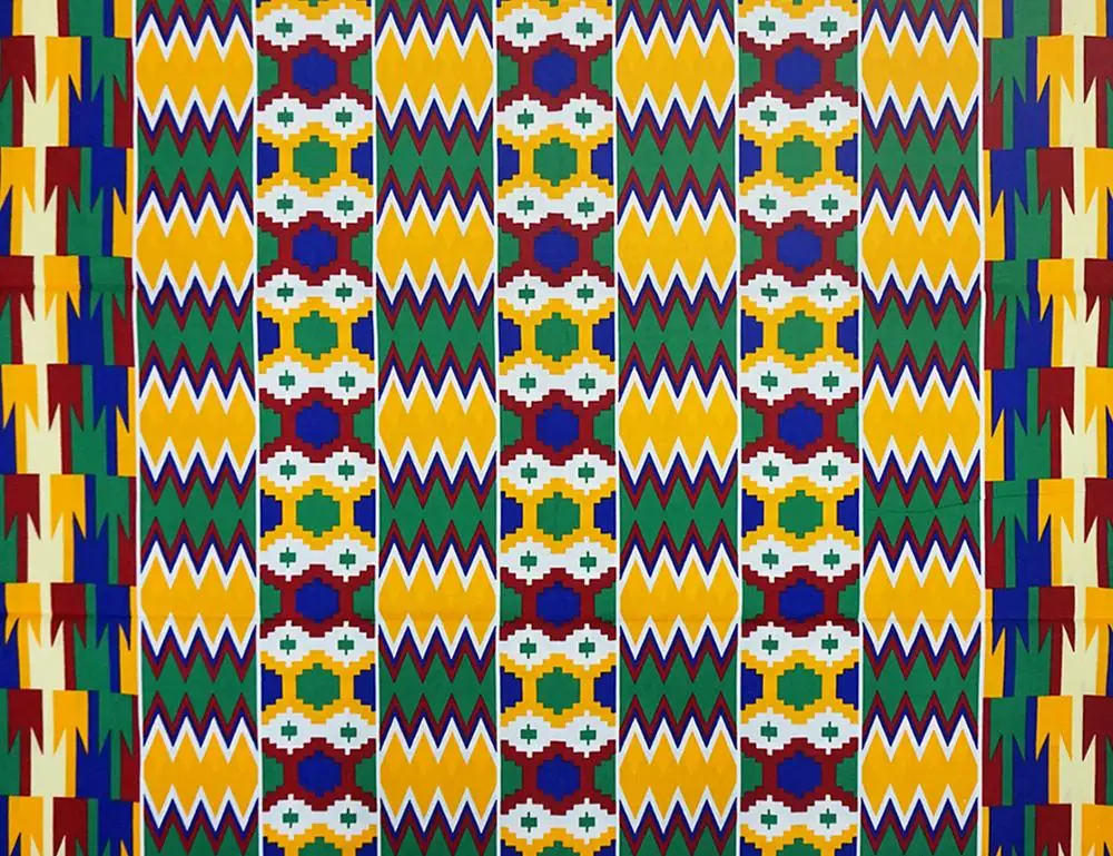 

Nigerian tissue wax pure cotton fabric African wax print fabric real wax print wedding dress materials