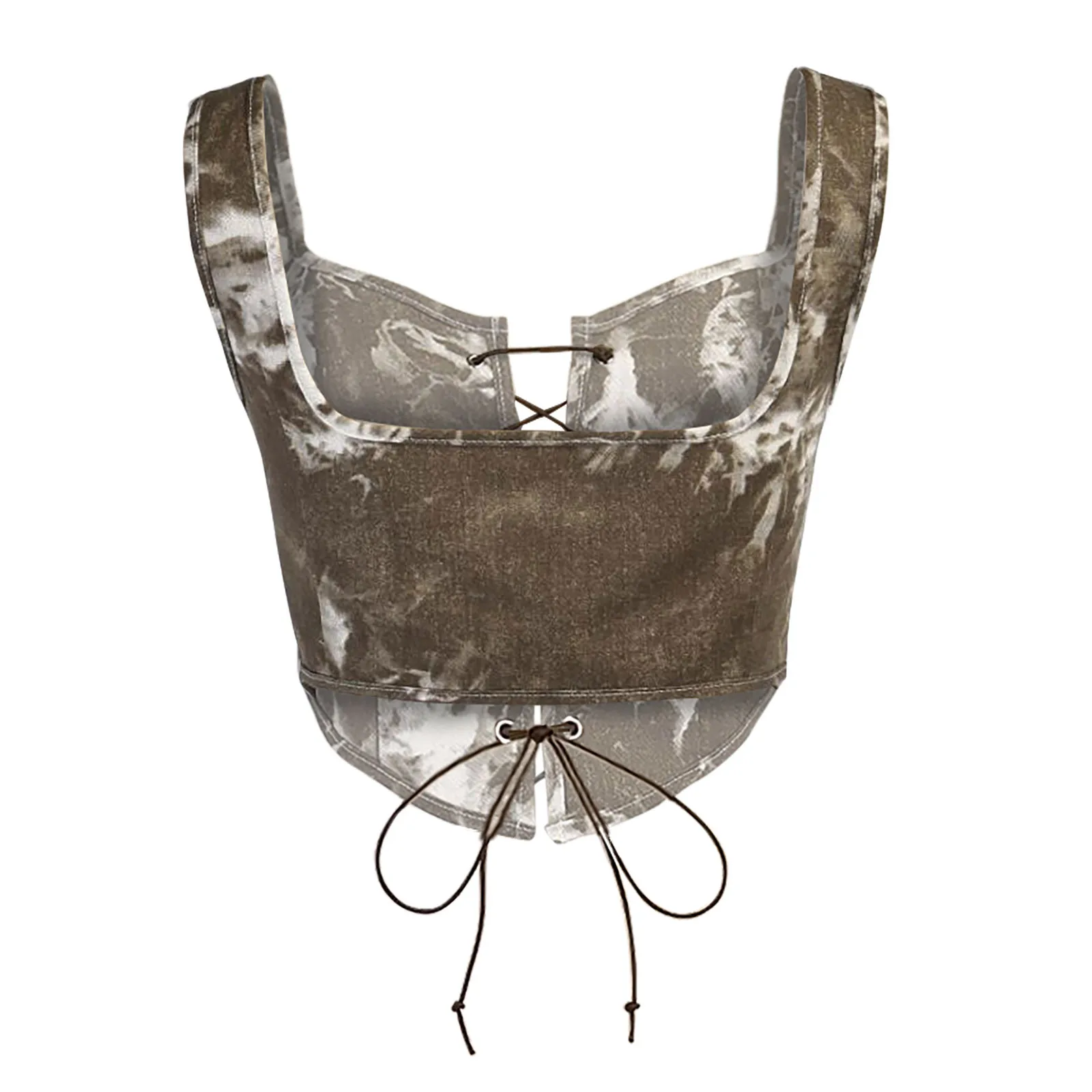 

Open Back Waist Slosing Sexy European And American Top With Chest Wrap