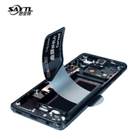 toolplus screen opening mobile phone curved lcd screen opening pry tools ultra thin flexible stainless steel pry spudger tool