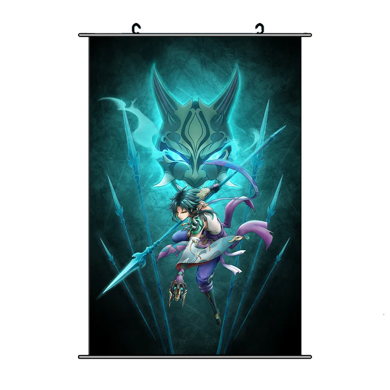 

Настенный плакат Game Genshin Impact Xiao HD, 40x60 см
