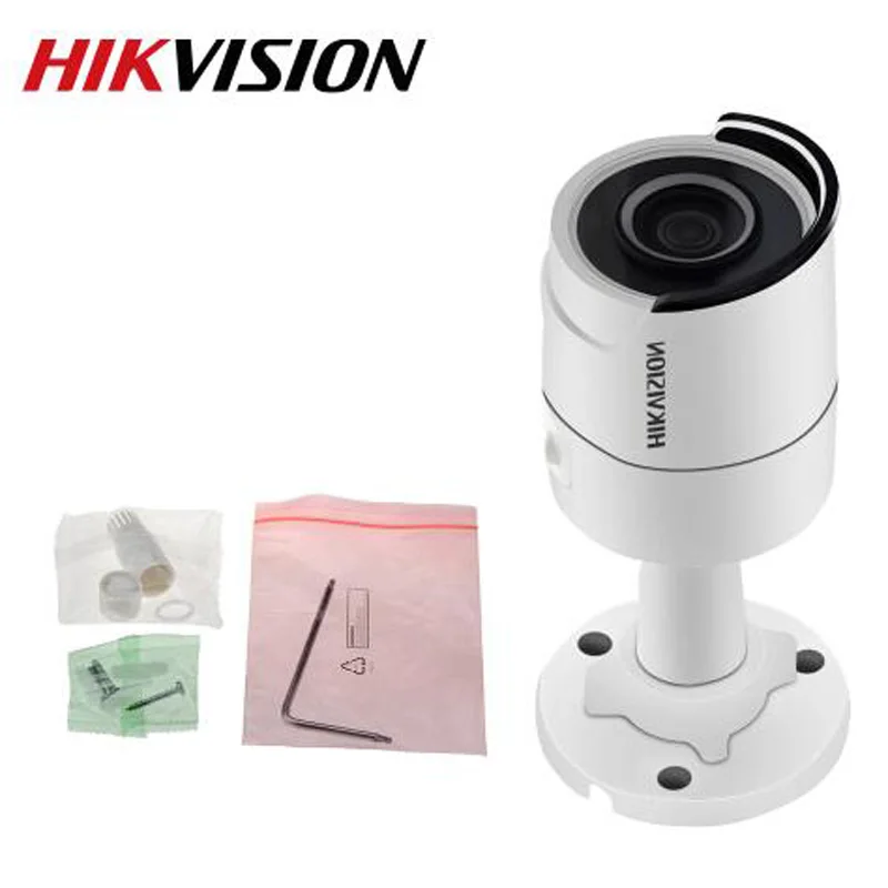 Оригинальная ip камера Hikvision 6 МП для улицы IR30m поддержка обновления EZVIZ P2P POE
