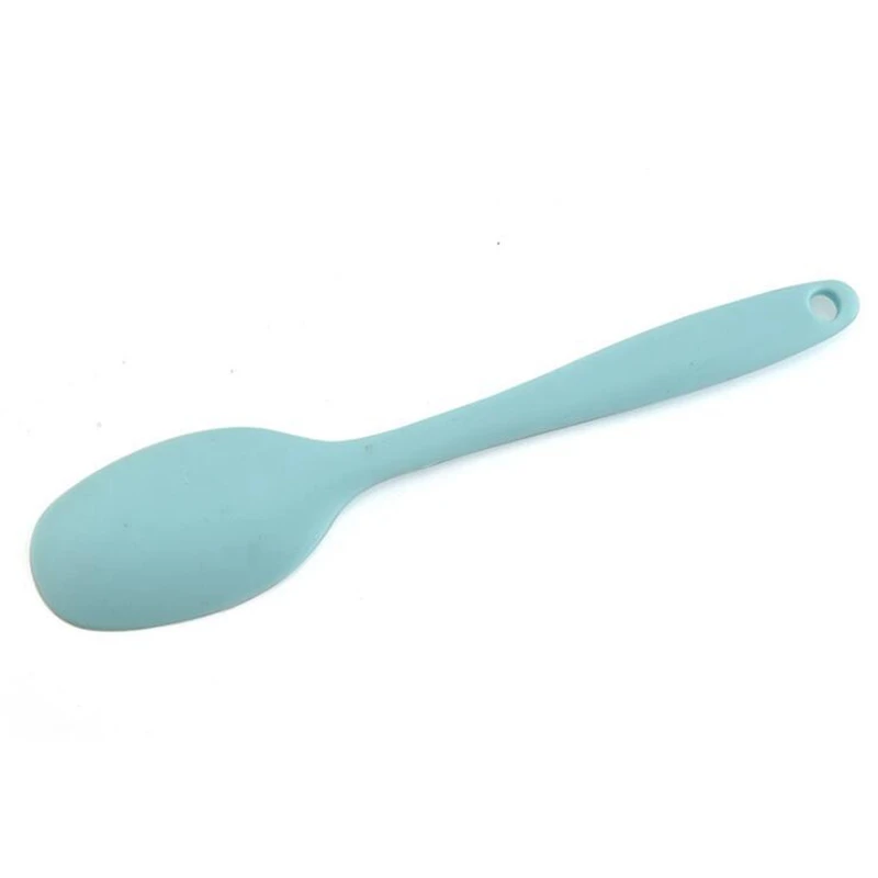 Термостойкая Силиконовая ложка лопатка кухонная посуда ручка скребок