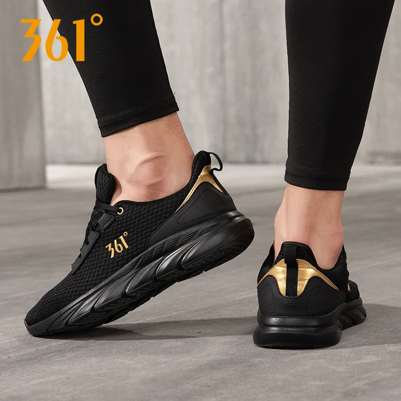 361 men's sneakers 2021 mesh new running shoes 361 degree official flagship store breathable running shoes