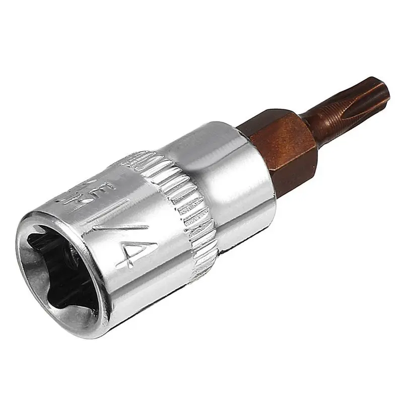 2Pcs 1/4-Inch Drive T15 Torx Bit Socket S2 Steel | Инструменты