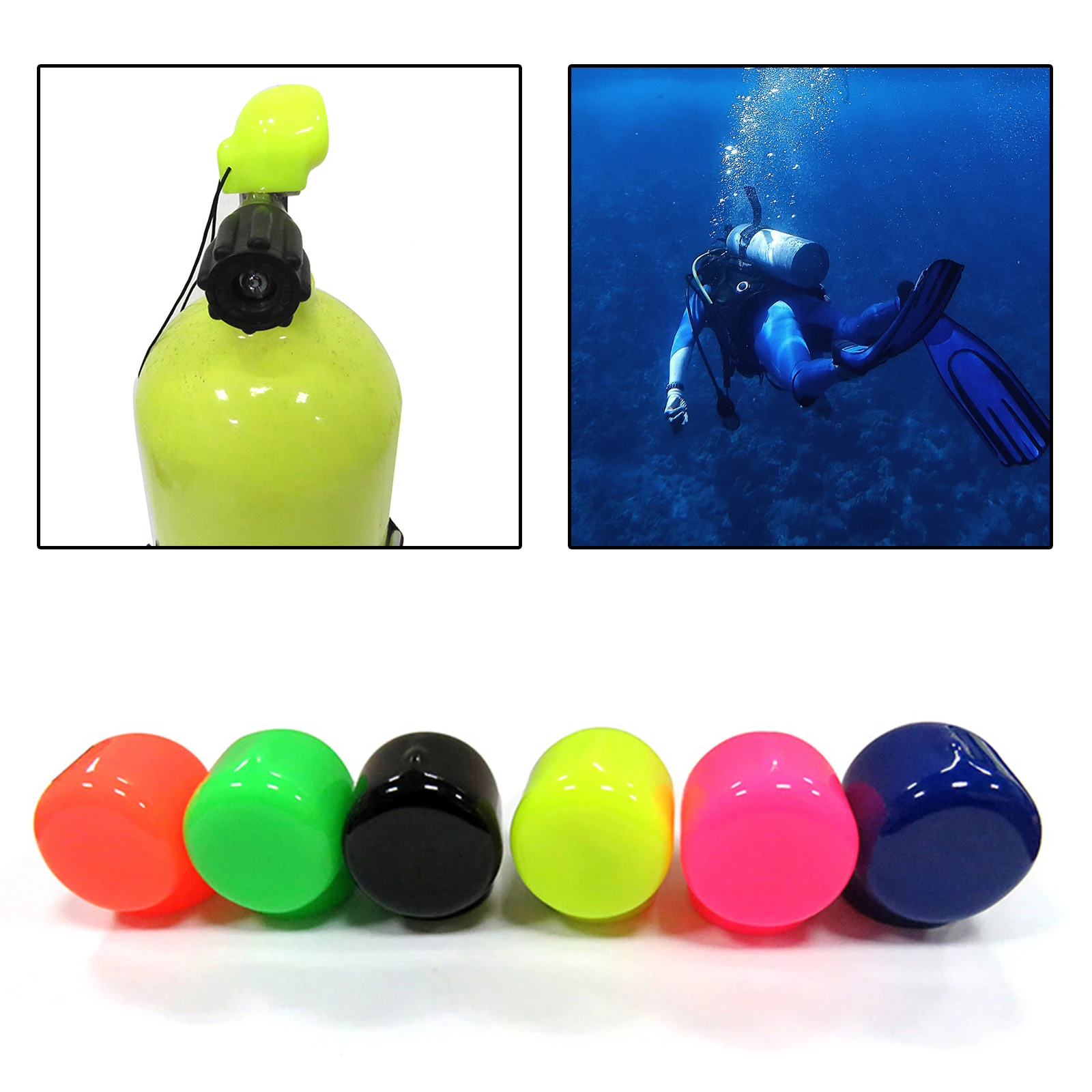 

Scuba Diving Tank York Valve Cover Anti-corrosion Protect Plug Accessories