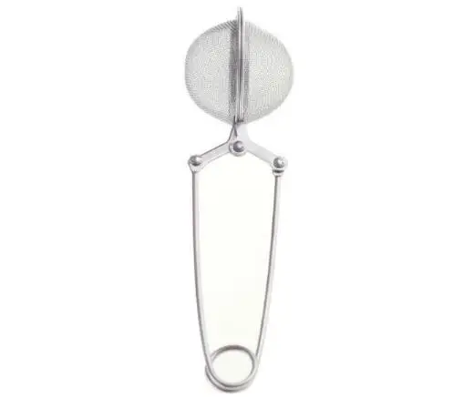 new with handle Creative Stainless Steel tea bag Spoon Tea Mesh Ball Infuser Strainers Teakettles kitchen tools | Дом и сад