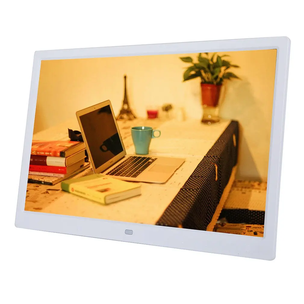 

17 Inch HD Digital Photo Frame HD Ultra-Thin LED Electronic Photo Album LCD Photo Frame Touch Buttons Multi-language