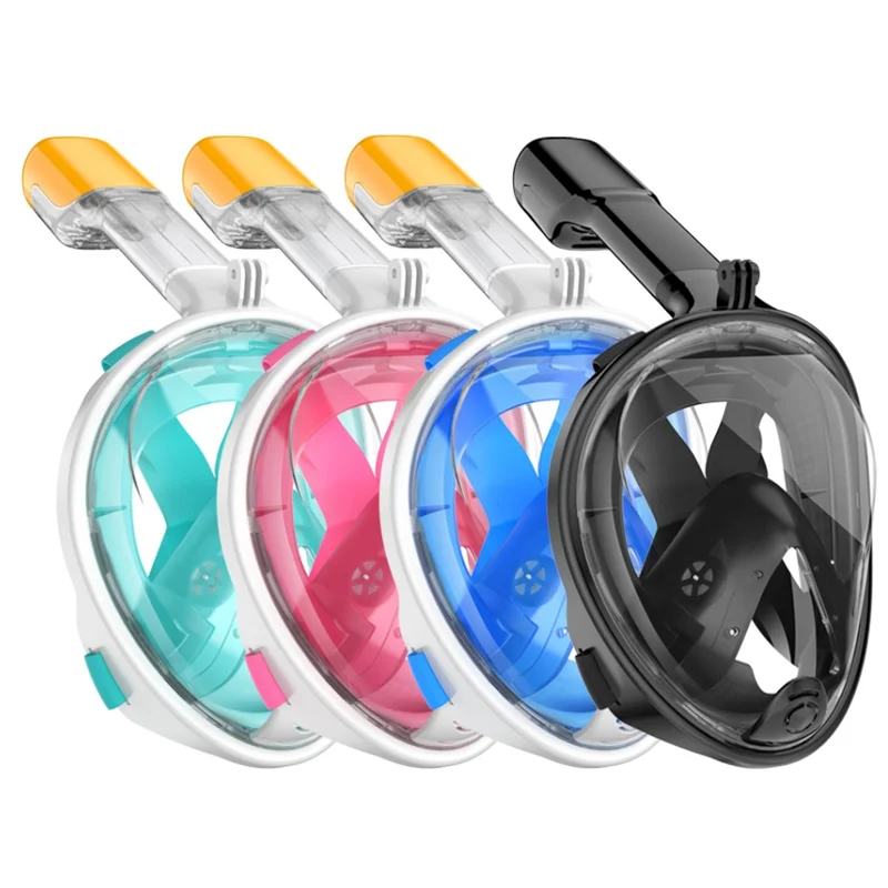 

Scuba Diving Mask Full Face Anti Fog Underwater Snorkel Mask Set Swimming Snorkeling Mask For Gopro Camera Men Women Kids