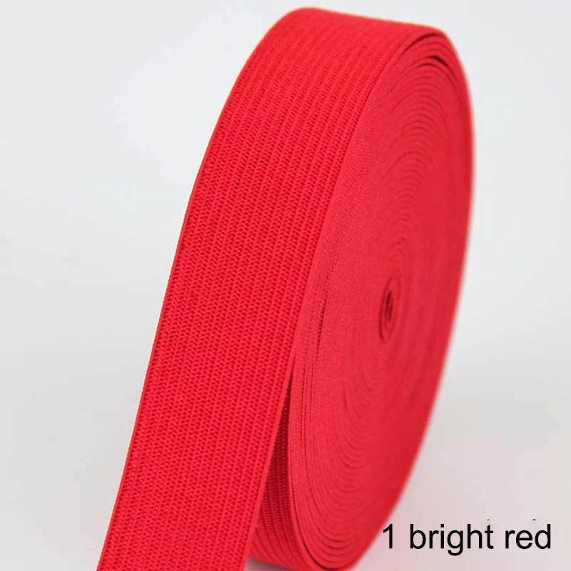 

Colorful Flat Sideband Elastic Bands sewing accessories wedding Garment elastic tape for DIY maternity underwear