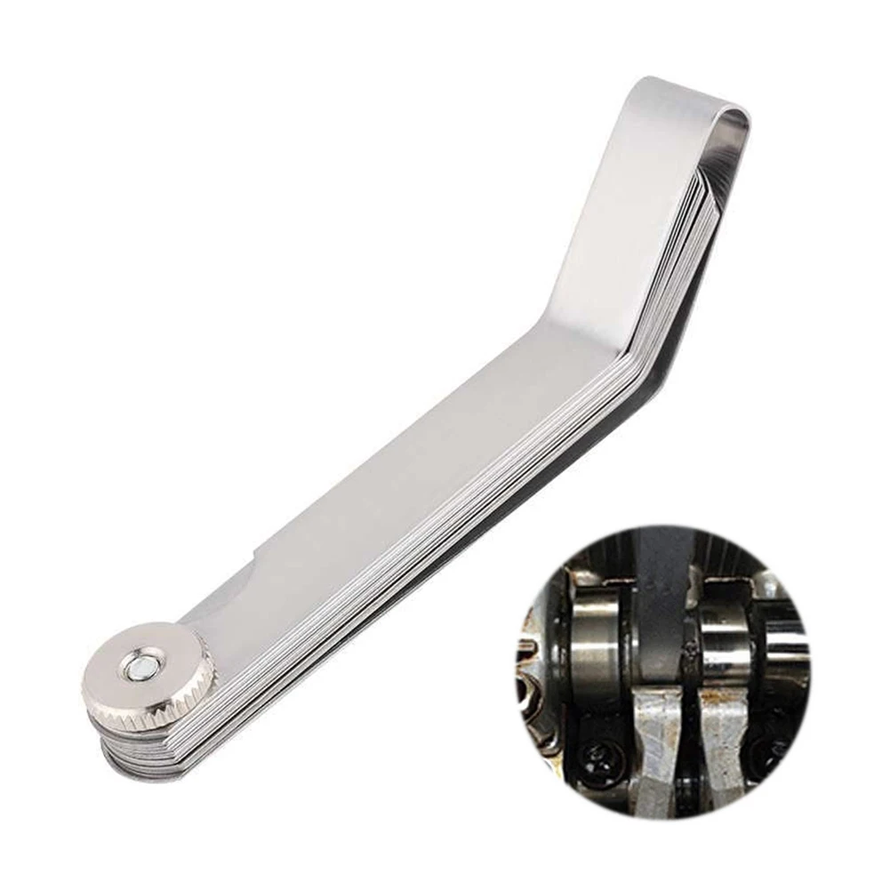 Щуп из нержавеющей стали с 16 лезвиями для измерения толщины зазора | Инструменты