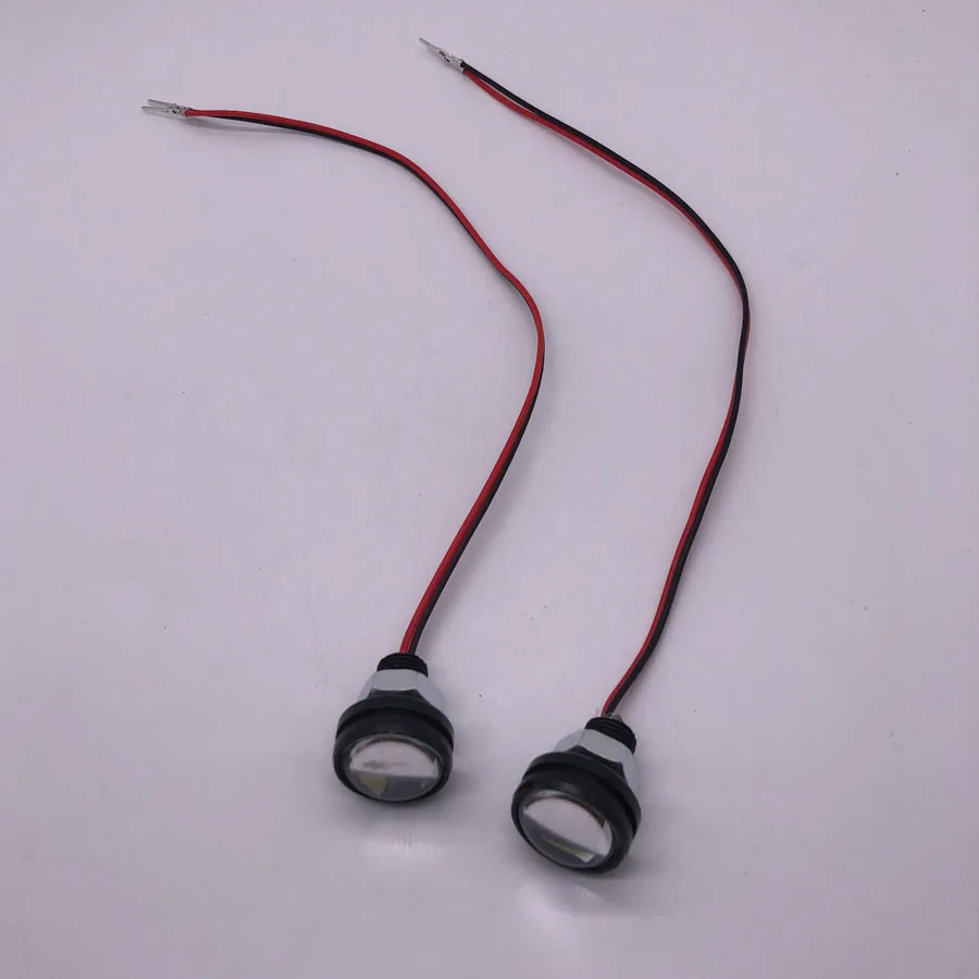 Фото Светодиодный передний фонарь Mantis LED Spotlight 12V белый для электросамокатов Kaabo Mantis 8 и 10 дюймов, оригинальные аксессуары №4