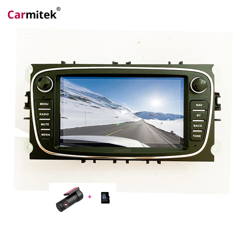 Автомобильный DVD-плеер 2 Din с Android радио GPS Navi для Ford Focus Mondeo головное устройство
