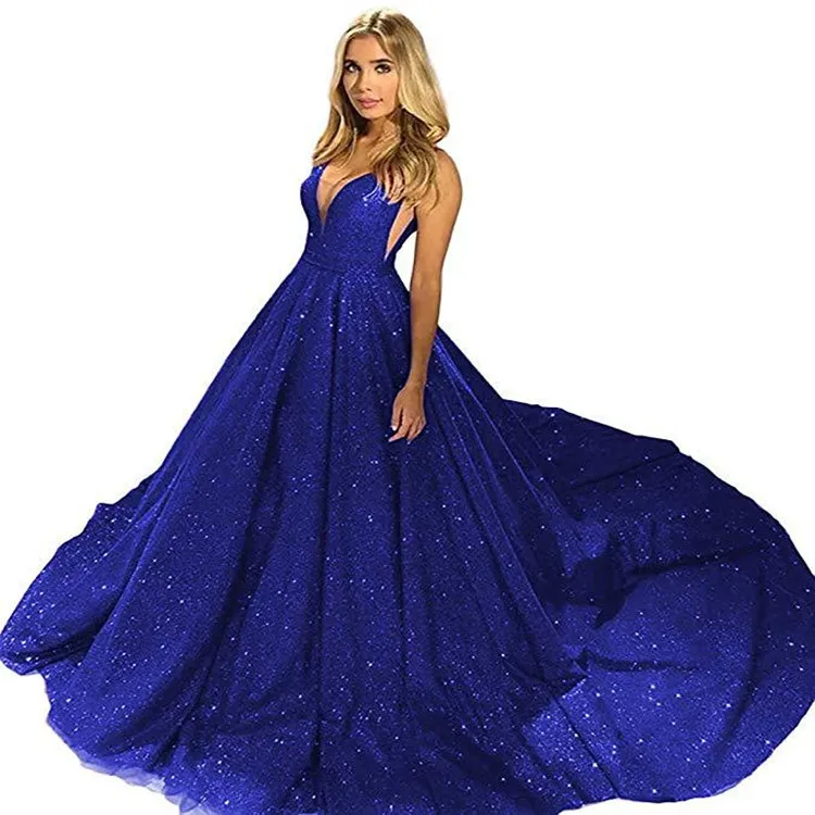 Однотонные женские платья с V-образным вырезом модное сексуальное вечернее