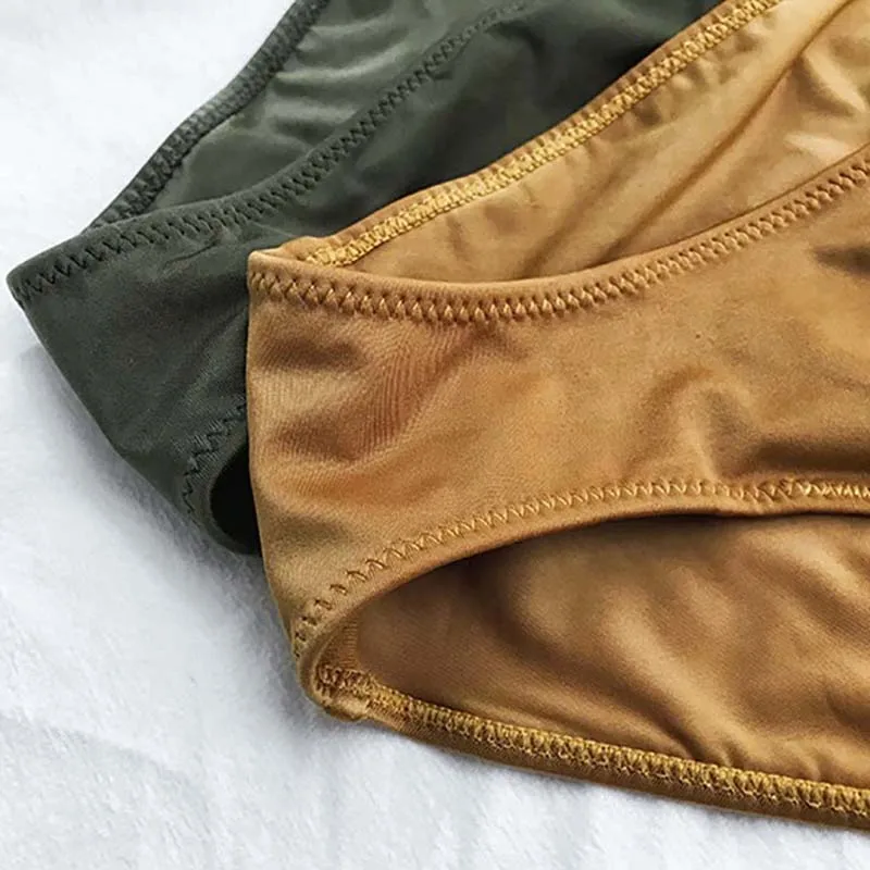 3PCS/Set Women's Panties G-string  Low Waist Fashion Underwear Sexy Panties Female Underpants Pantys Intimates Lingerie