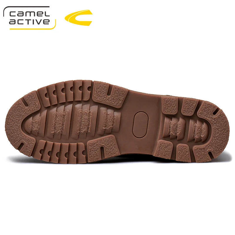 Кроссовки Camel для активного отдыха осень 2019 натуральная кожа Нескользящие
