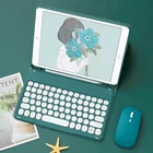 Чехол для ipad с клавиатурой и беспроводной мышью, чехол-карандаш для iPad Pro 11, чехол 2021, 2020, чехол для iPad Air 4, чехол 10,2, чехол для ipad 9-го 8-го поколения