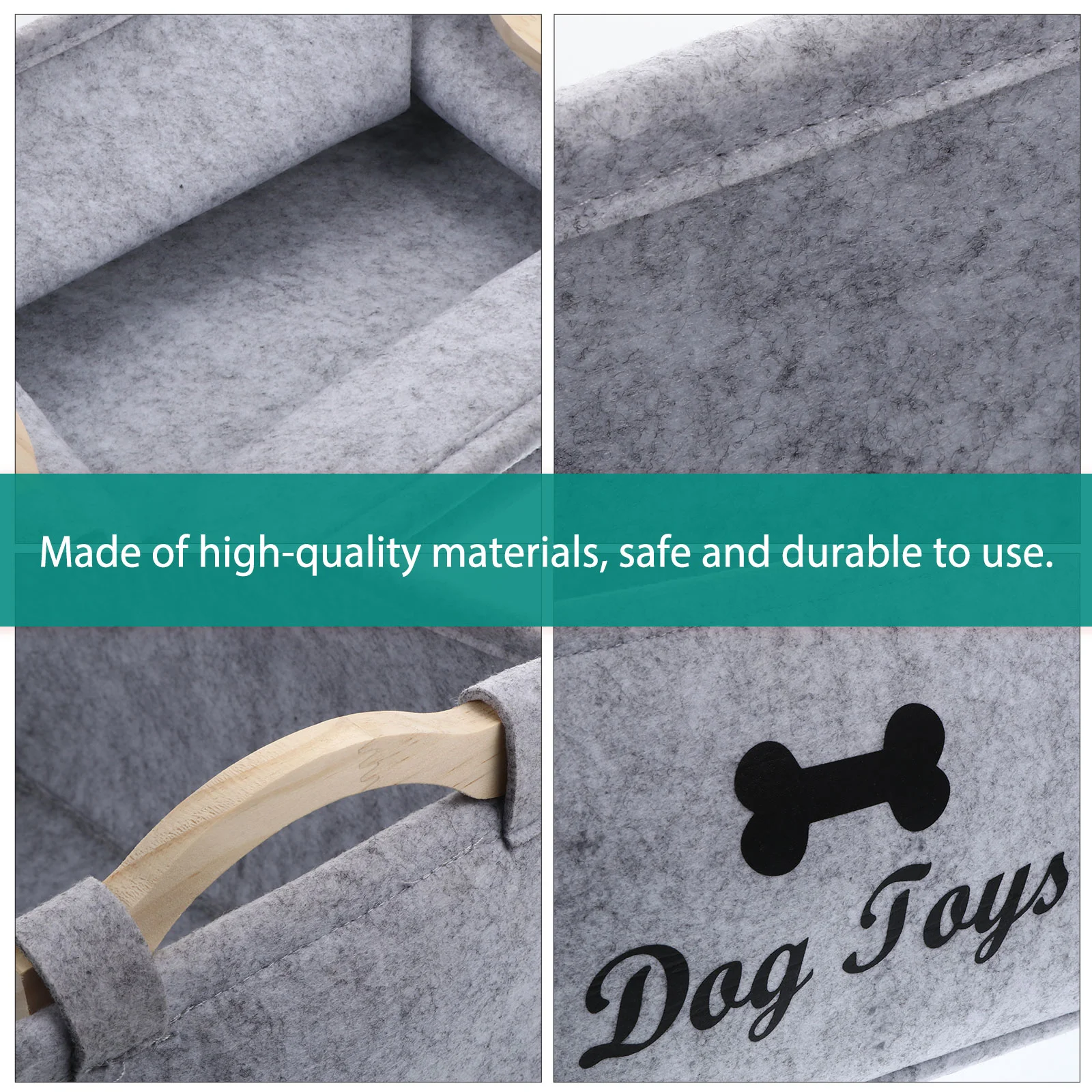 Multipurpose Pet and Accessories Storage Felt Basket Chest Organizer | Дом и сад