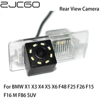 zjcgo car rear view reverse back up parking waterproof night vision camera for bmw x1 x3 x4 x5 x6 f48 f25 f26 f15 f16 m f86 suv