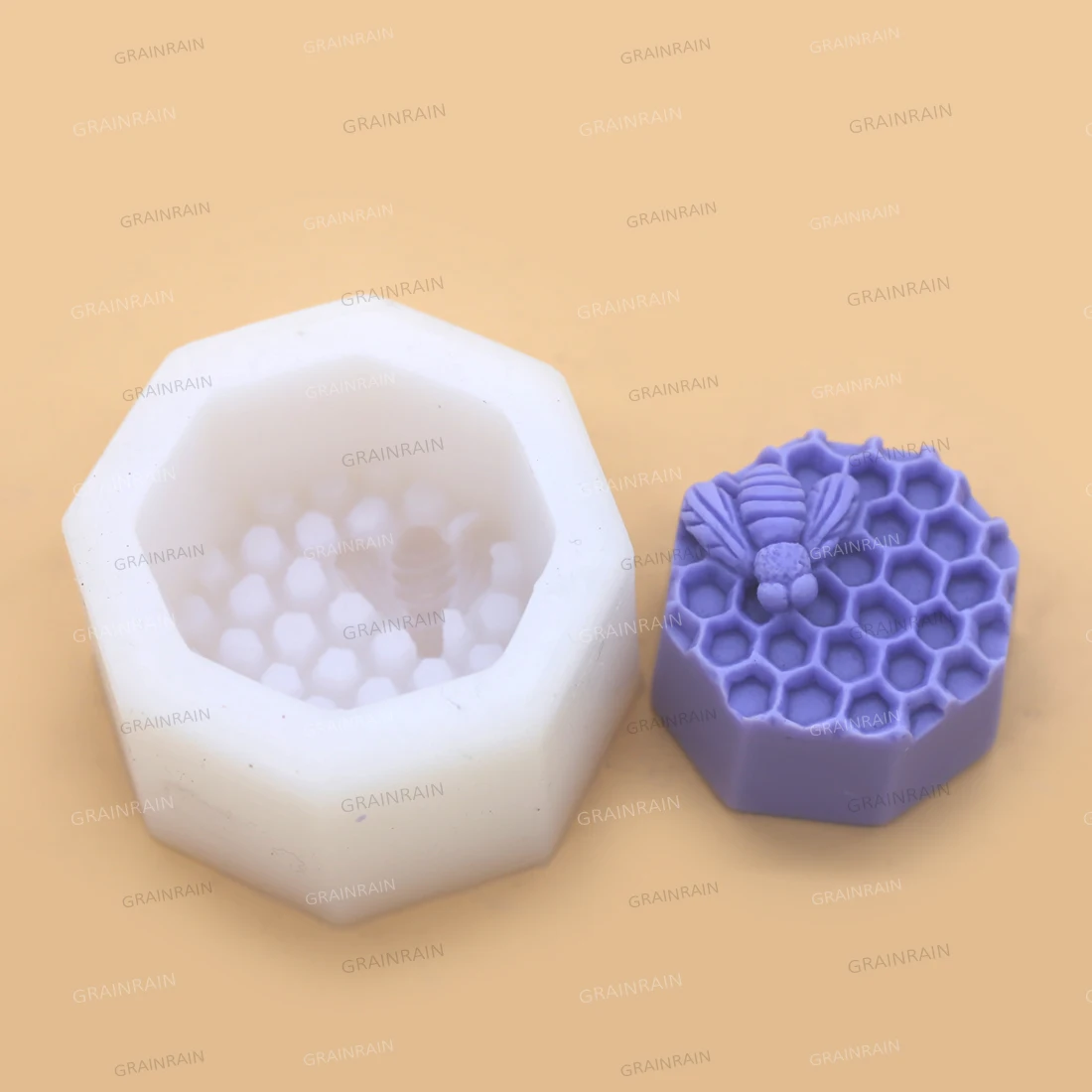 Силиконовые формы Grainrain BEE AND HIVE форма для мыла свечи инструменты изготовления