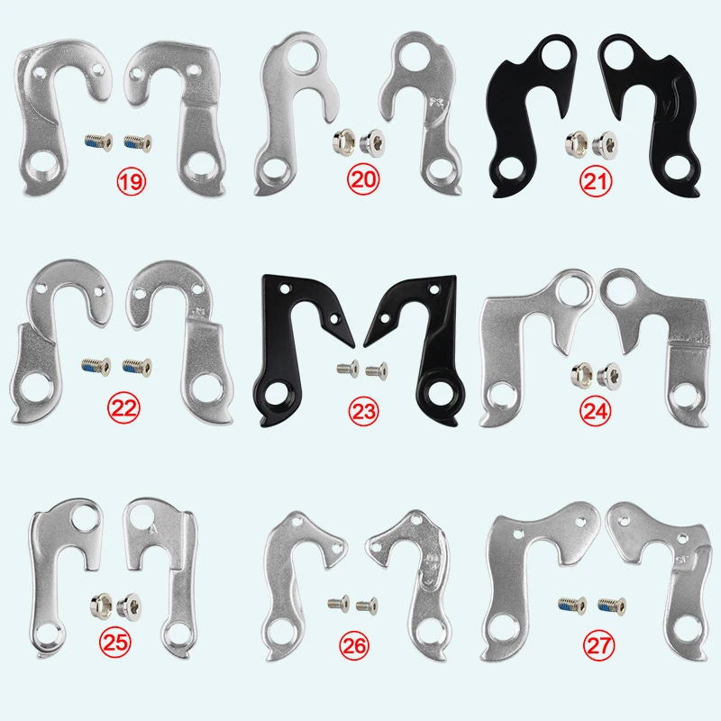 1 шт. с винтами подвесной крючок заднего переключателя передач для горного