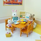 Миниатюрная фигурка лесных животных 1:12, Игрушечный Кролик коала, кухня, игровой дом, кукольный дом набор, аксессуары для комнаты, подарок для девочек