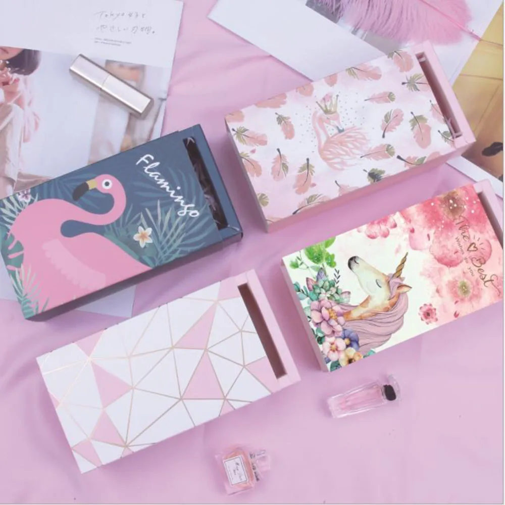 

10 шт. прямоугольный ящик, картонная коробка x 7, 7x5 см