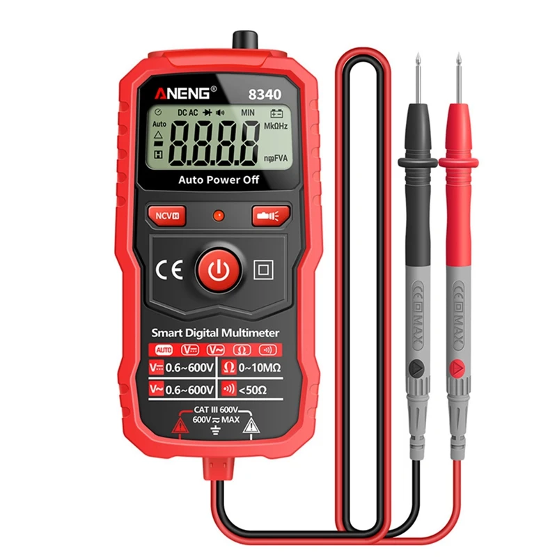

ANENG 8340 Digital Multimeter Professional True RMS Analog Tester DIY Transistor Capacitor NCV Testers Lcr Meter