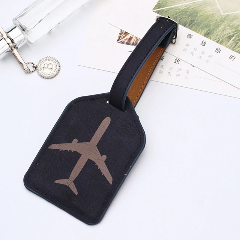 Кожаный Чемодан Zoukane ярлык для багажа Сумка с подвеской Портативная сумка
