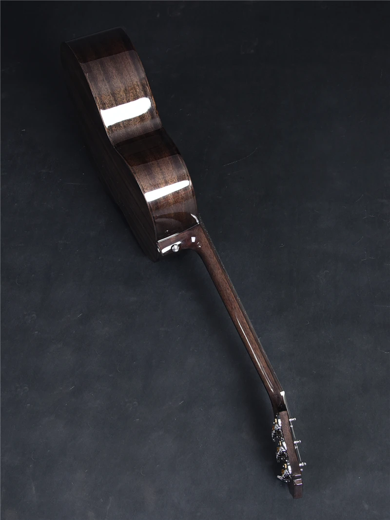MOLLO M-S1, брендовая Акустическая гитара из красного дерева, акустическая гитара, акустическая электрогитара s
