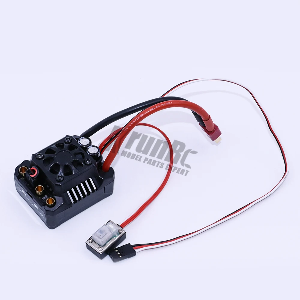 1 шт. HOBBYWING MAX10 SCT RTR 120A бесщеточный ESC для 1/10 SCT грузовик Moster грузовик Радиоуправляемая машина