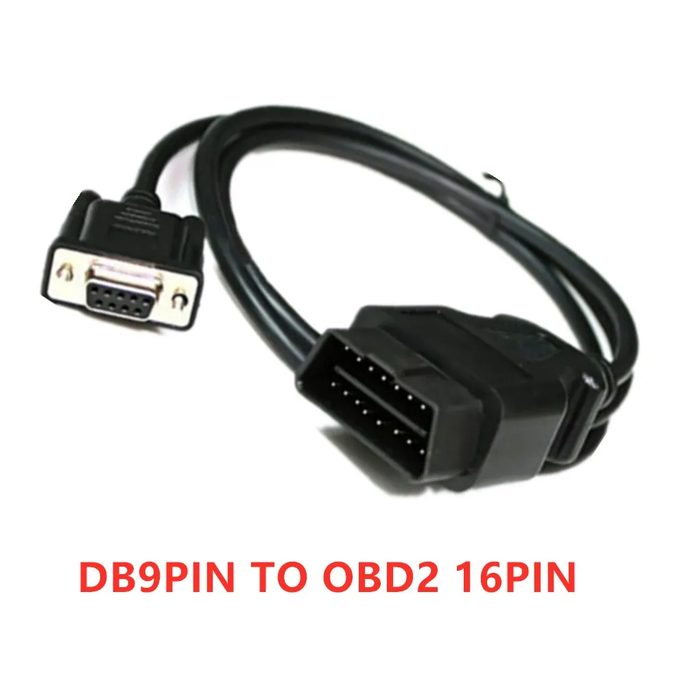 

Universal OBD 2 16PIN TO DB9 RS232 Cable for Car Diagnostic Adapter Scanner Car OBDII Connertor Auto Vehicle OBD2 Cable Extender