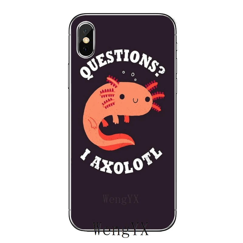 Милые очаровательные Axolotls для Samsung Galaxy A10 A30 A40 A50 A60 A70 A6s A8 A9s J4 J6 Prime Plus 2018 чехол |