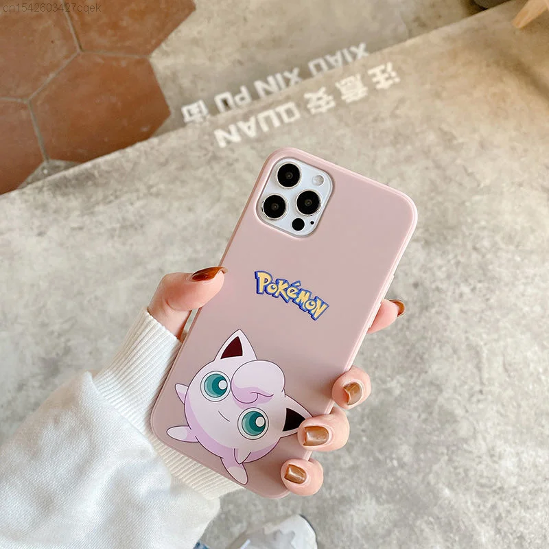 pokemon pichaku bulbasaur gengar squirtle chikorita jigglypuff iphone case aesthetic for 12 11 pro max xs x xr se 6 6s 7 8 plus free global shipping