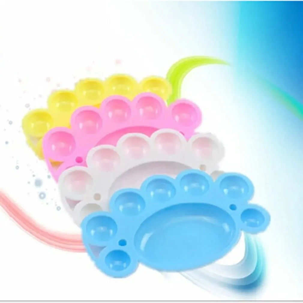 Мини-маникюрная палитра износостойкий держатель для ногтей рисования кольца