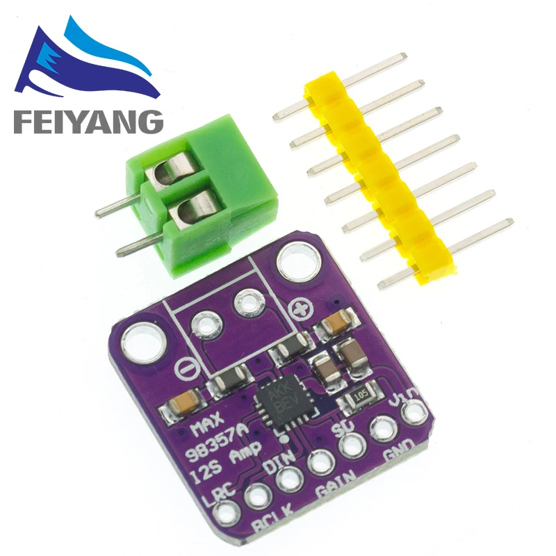 Усилитель Max98357 I2S 3 Вт класс D интерфейс разрыва ЦАП модуль декодера безфильтровая