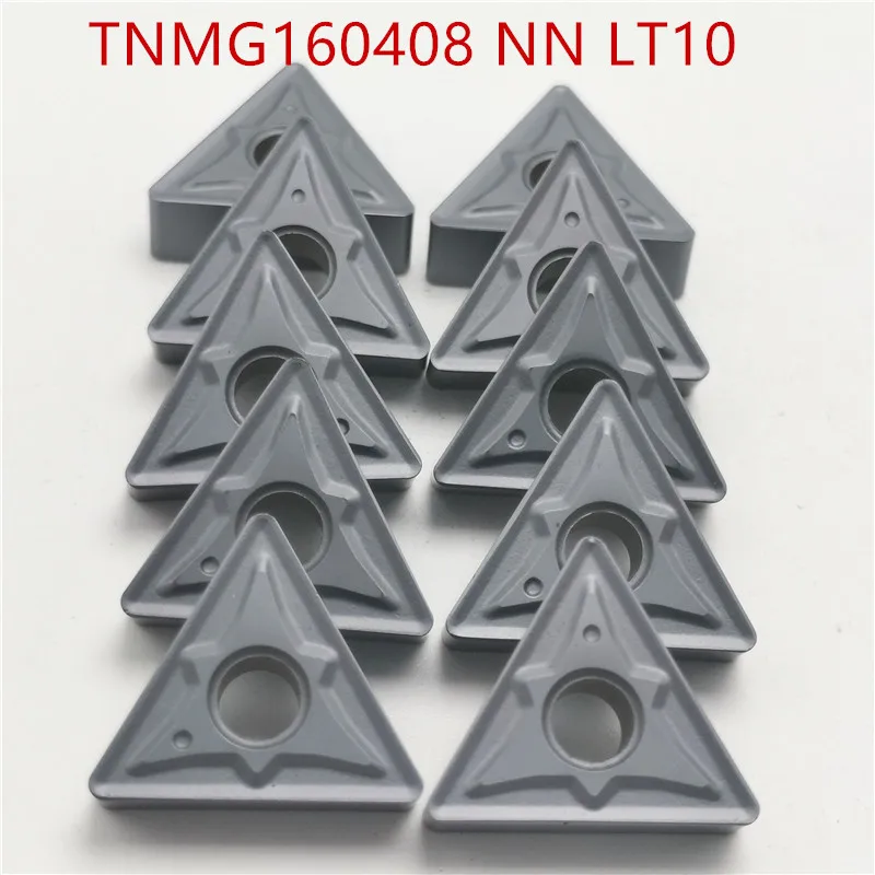 Твердого сплава TNMG160408 NN LT10 PVD Lamina внешний токарный инструмент Вольфрамовая сталь лезвие tnmg 160408 карбид Вставки токарный станок с ЧПУ Инструменты