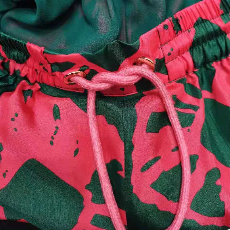 

LouLanQueen High-quality Women Shorts Suits Summer 2 Peice Set Women Shorts And Bohemian Printing Shorts 2021 Runway Designer