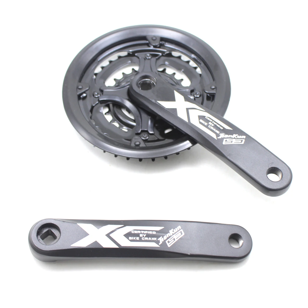24T-34T-42T MTB Crankset 7S 8S 9 Speed Bicycle Crank Set 170mm Aluminum alloy Square Hole Sprocket Chainwheel Bike Parts | Спорт и