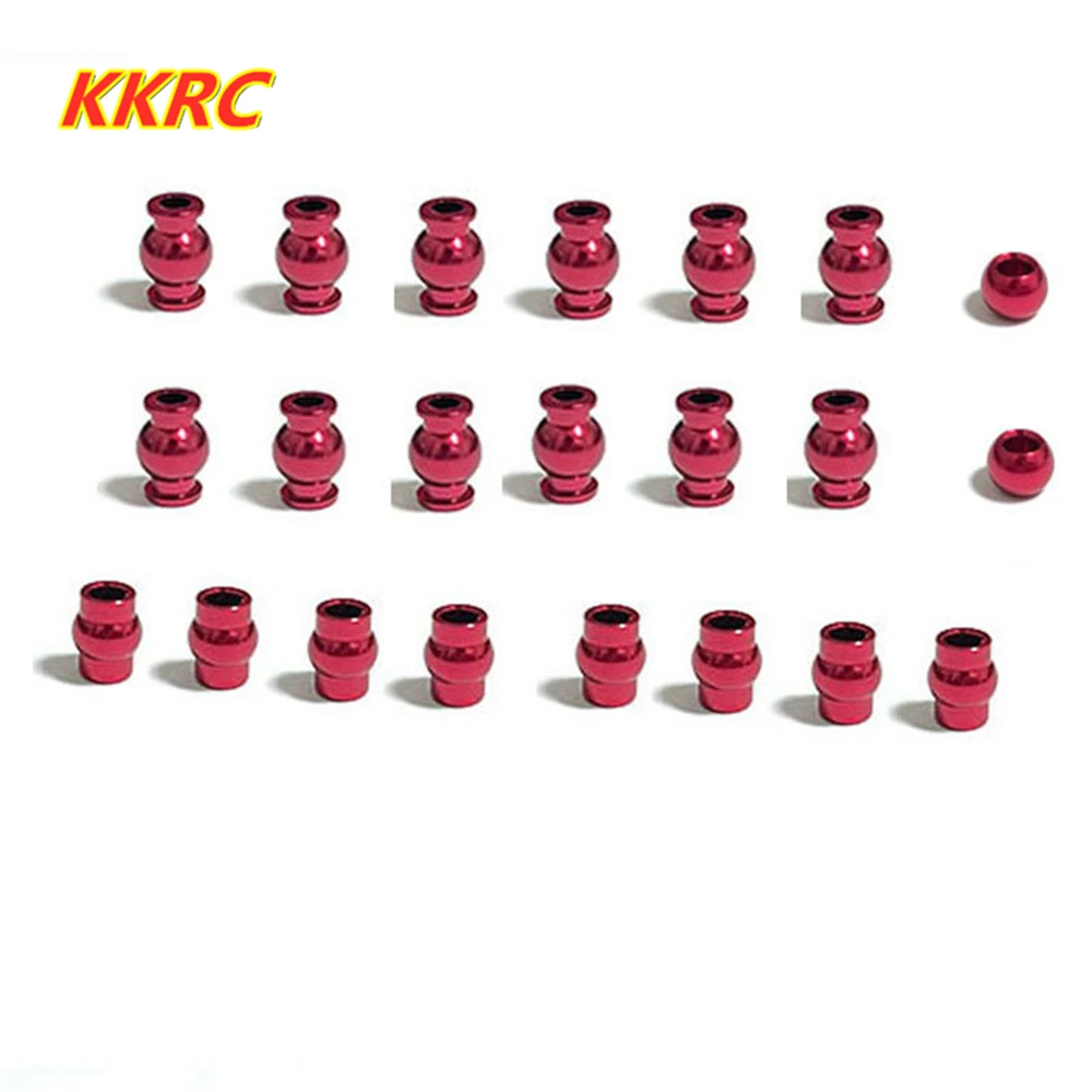 

22 шт., автомобильные шариковые головки из алюминиевого сплава для Arrma 1:10 4X 4 Granite Mega