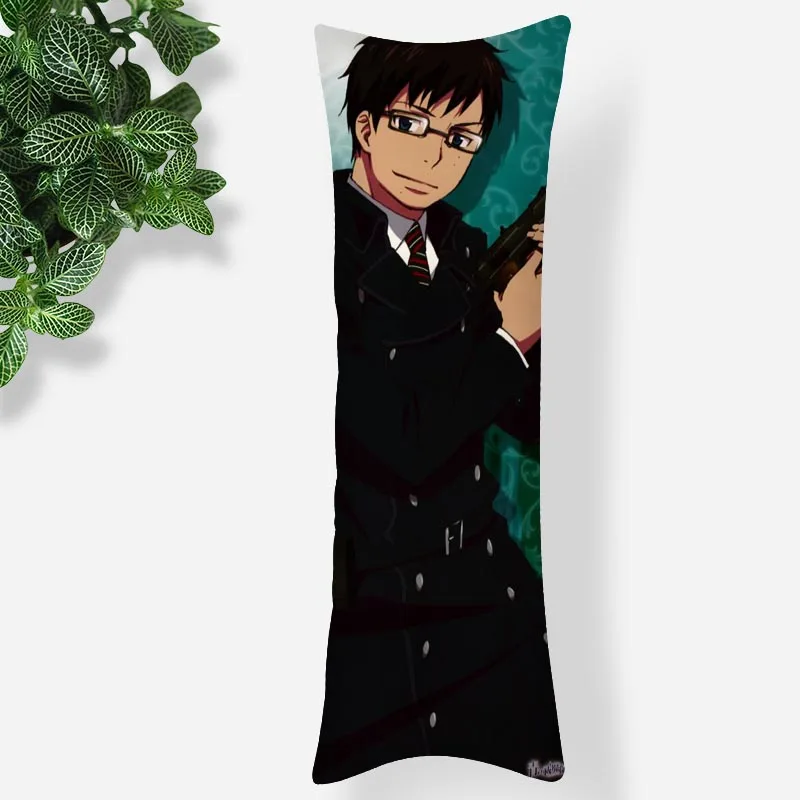 Home Decor Blue Exorcist Anime Body Pillow Case Double-Sided Print Silk Smooth Soft Fabric Cover For Boys Girls Gift 0531 | Дом и сад
