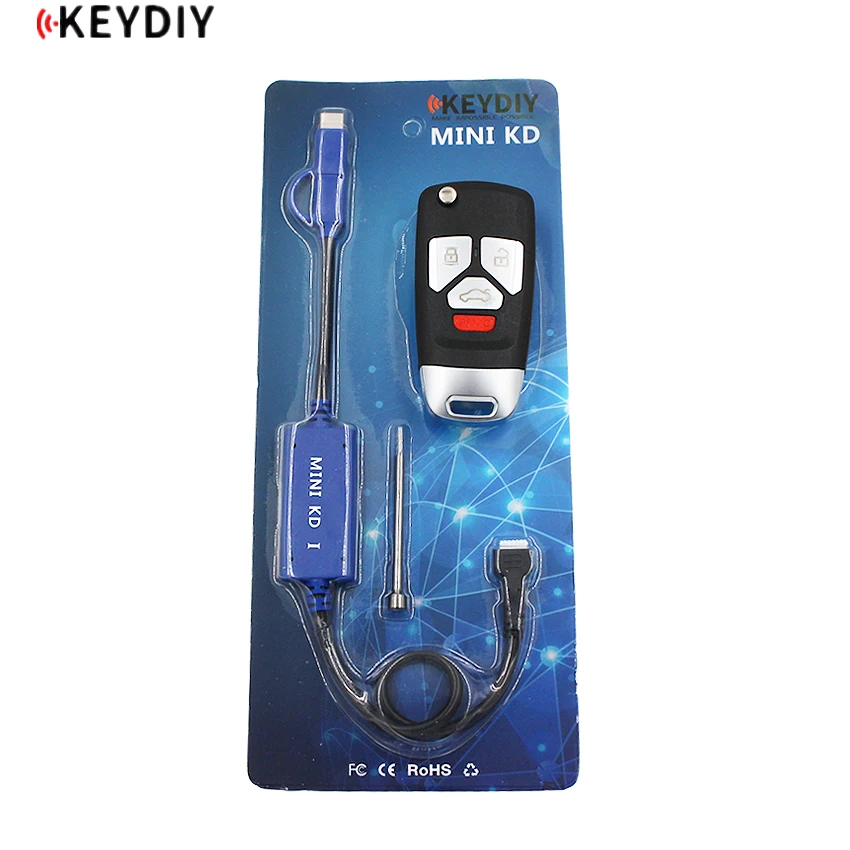KEYDIY мини KD генератор автомобильных ключей пульты склад в вашем телефоне Поддержка Android сделать более 1000 автоматических пультов похожих KD900 с B11/B16/B22-4/B26-4/B28/B29 - Цвет: MINIKD with B26-4