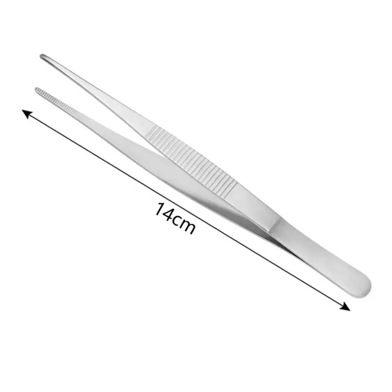 

Food Barbecue Tongs Steel Churrasco Tweezers Clip Buffet BBQ Restaurant Tool New 12.5/14/16/18cm Anti Acid No Rust BBQ Tools