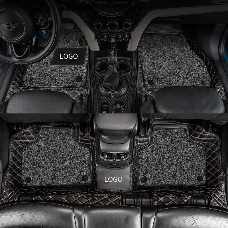 Автомобильные напольные коврики проволочные прокладки для BMW Mini Cooper R56 R60 F54 F55 F56 F57