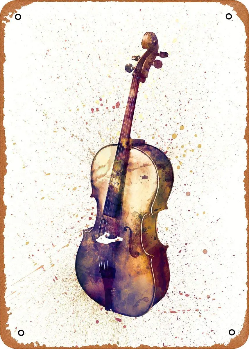

Game Rooms Bathroom Decor Metal Plates Movie Poster Vintage Retro Guitar Home Living Room Decoration Musical Instruments Garden
