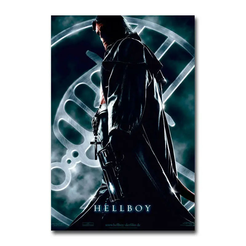 

Hellboy Movie 2 Wall Sticker Silk Poster Art Light Canvas Home Decoration