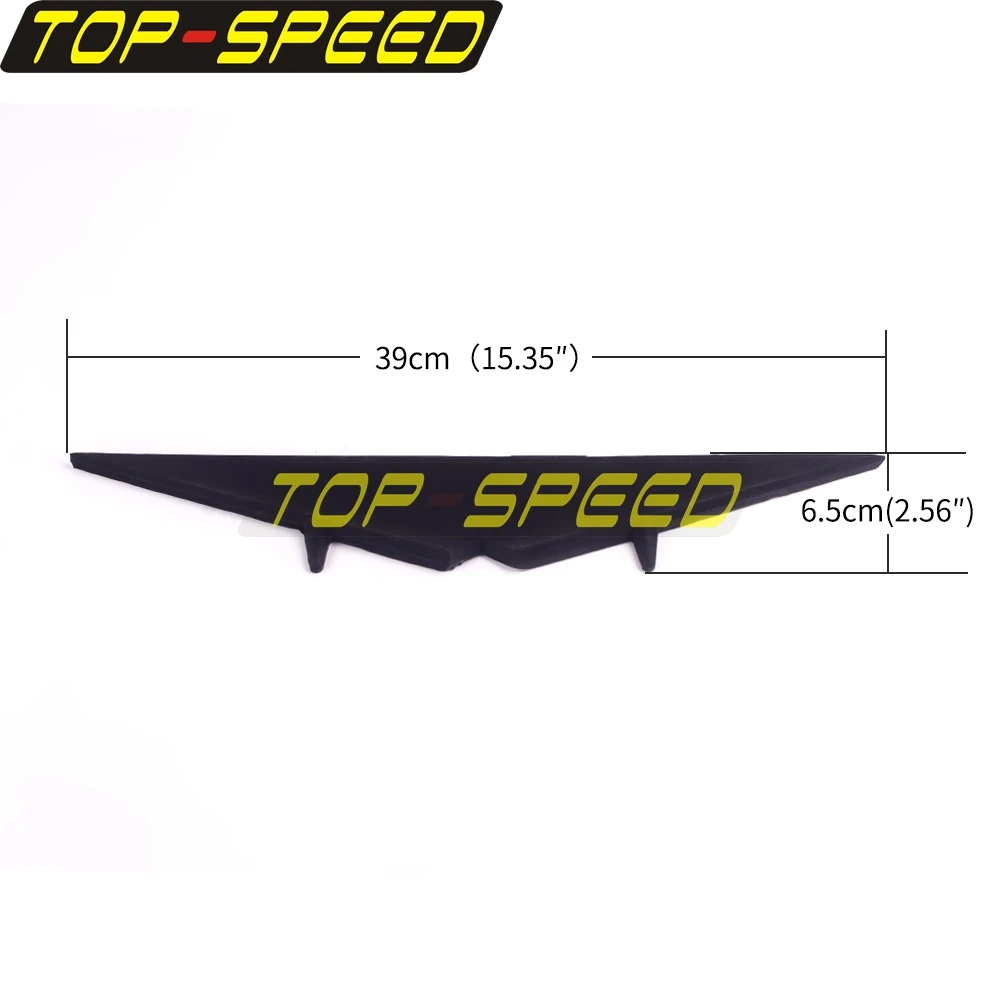 

1pc Black Inverted Triangle Headlight Headlamp Eyebrow Eyelid Trim Tip Bat Brow Visor Decoration Accent for Harley Road Glide