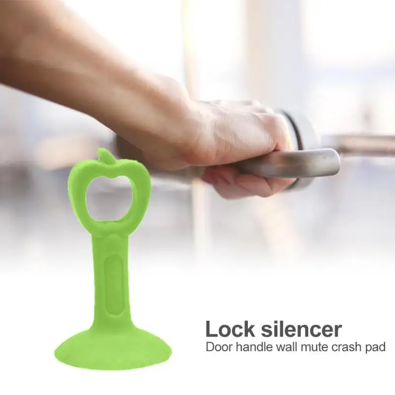 2 шт. дверная ручка Краш Pad резиновая замок бампер Защита стопор бесшумный